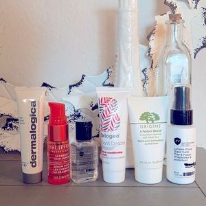 Hair and skin scrubs and syrums